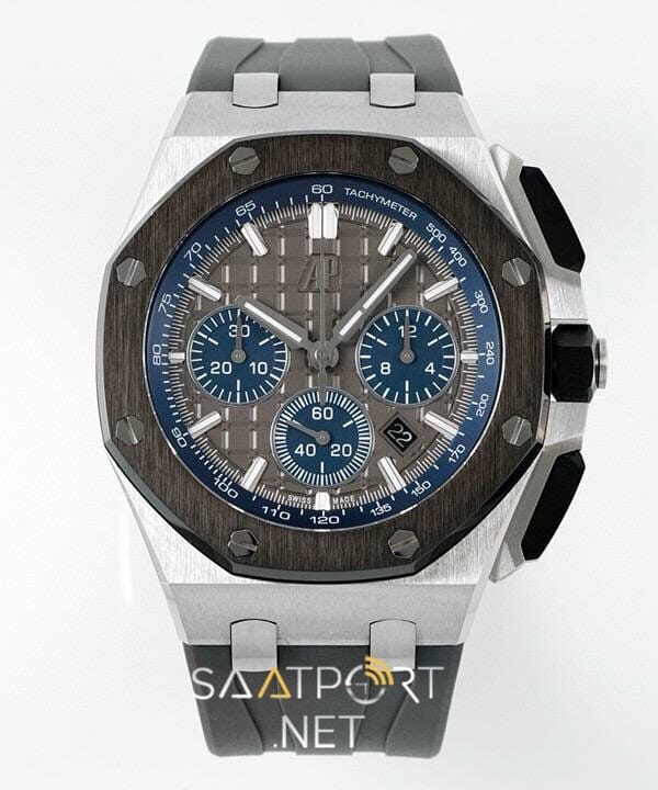 Audemars Piguet 26420 Royal Oak Offshore Gri Kadran 44mm Super Clone ETA