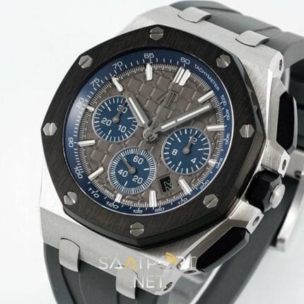 Audemars Piguet 26420 Royal Oak Offshore Gri Kadran 44mm Super Clone ETA (8)