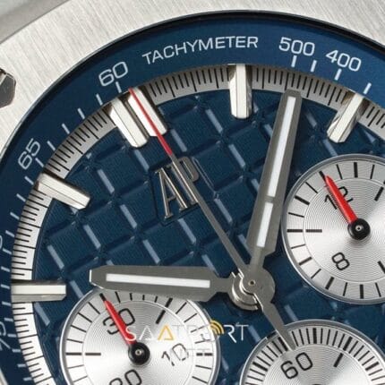 Audemars Piguet 26420 Royal Oak Offshore Mavi Kadran 44mm Super Clone ETA (7)