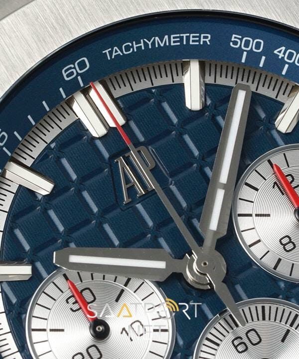 Audemars Piguet 26420 Royal Oak Offshore Mavi Kadran 44mm Super Clone ETA (7)