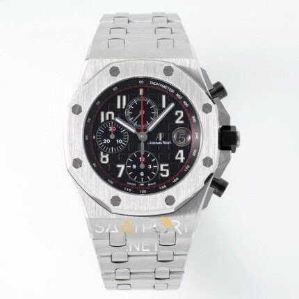 Audemars Piguet 44MM Siyah Kadran Chronograph Eta Saat