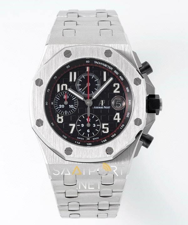 Audemars Piguet 44MM Siyah Kadran Chronograph Eta Saat