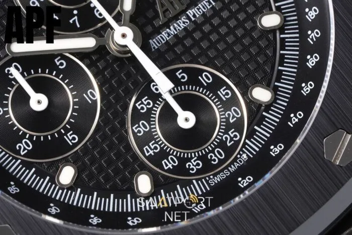Audemars Piguet Royal Offshore Chronograph 44 Black Super Clone ETA (7)