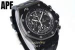 Audemars Piguet Royal Offshore Chronograph 44 Black Super Clone ETA (9)