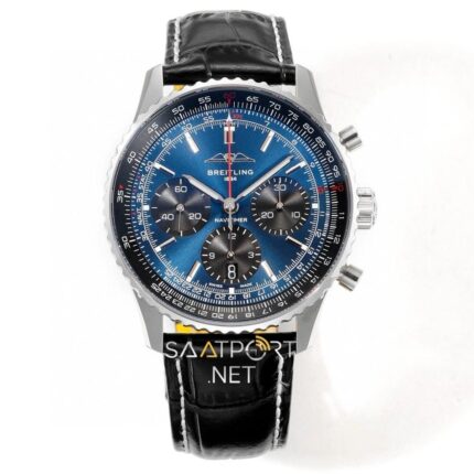 Breitling Navitimer Blue Chronograph 41mm Super Clone Eta