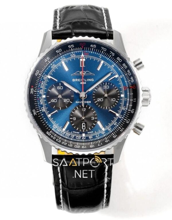Breitling Navitimer Blue Chronograph 41mm Super Clone Eta