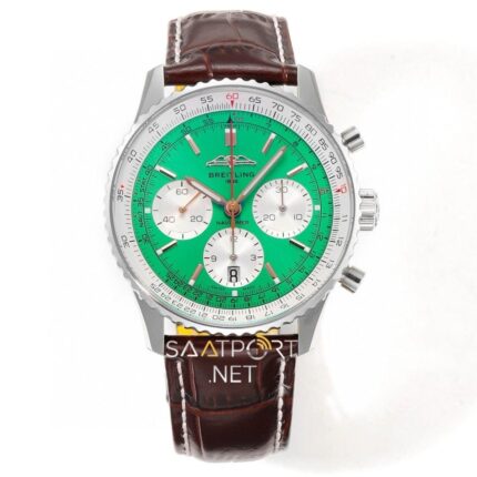 Breitling Navitimer 1 B01 Green Chronograph 41 Eta Saat