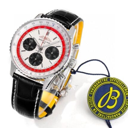 Breitling Navitimer 1 B01 White Red Chronograph 41 Eta Saat (3)