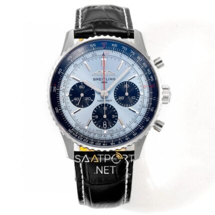 Breitling Navitimer Buz Mavisi Kadran Dial Chronograph 41mm Eta Saat