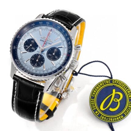 Breitling Navitimer Buz Mavisi Kadran Dial Chronograph 41mm Eta Saat (2)