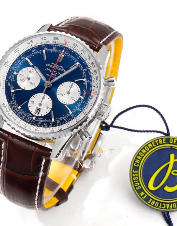 Breitling Navitimer Kahve Kordon Chronograph 41mm Eta Saat (4)
