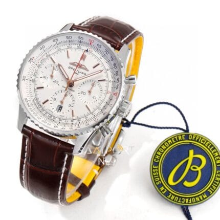 Breitling Navitimer White Dial Chronograph 41mm Eta Saat (6)