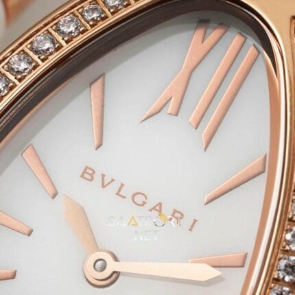 Bulgari Serpenti Yılan Beyaz Seramik Rose Super Clon Eta (2)