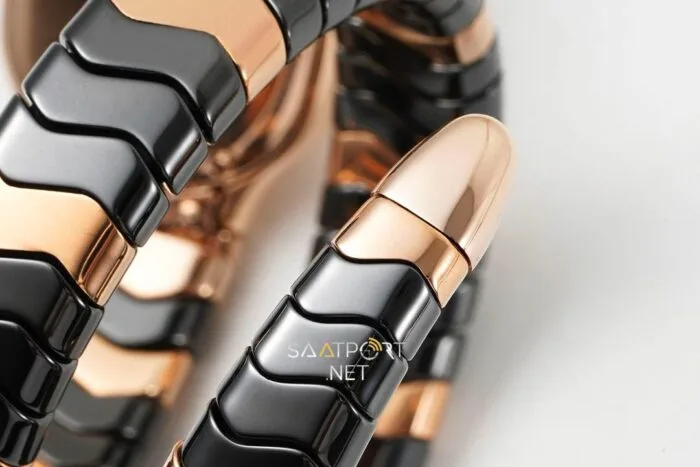 Bulgari Serpenti Yılan Modeli Black Rose Tek Sarmal Super Clon Eta (4)