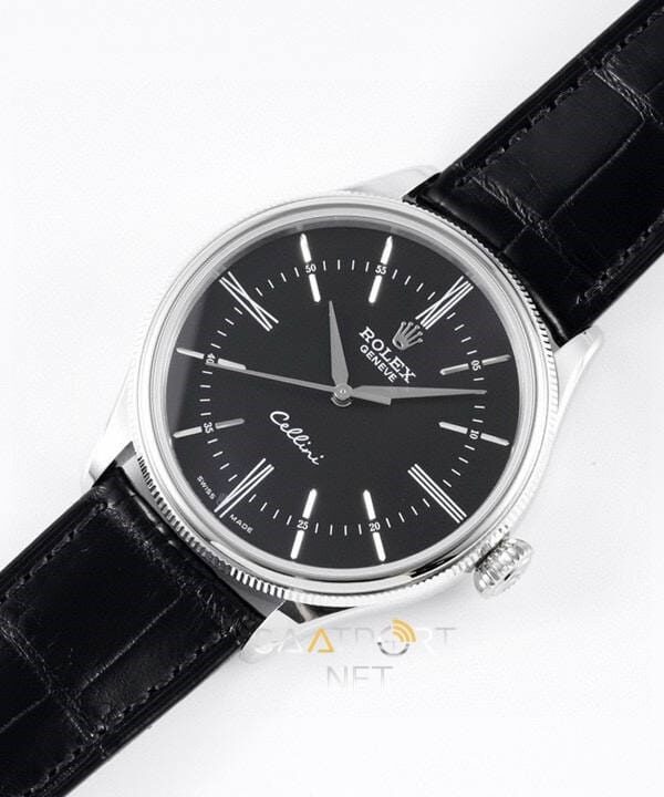 Rolex Cellini Time 39mm Black 50509 Super Clone Eta Saat (2)