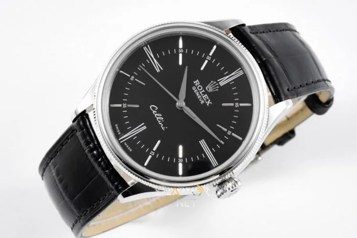 Rolex Cellini Time 39mm Black 50509 Super Clone Eta Saat (6)
