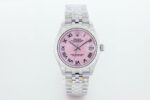 Rolex Datejust 36mm Pink Dial Super Clone Eta