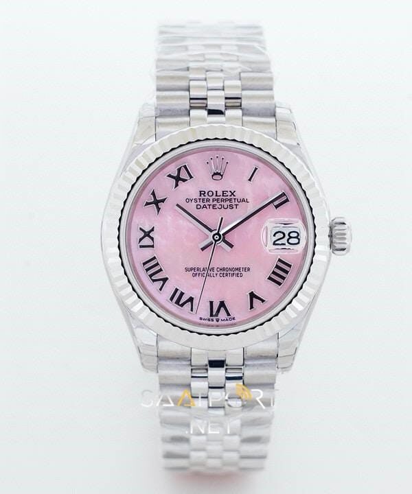 Rolex Datejust 36mm Pink Dial Super Clone Eta
