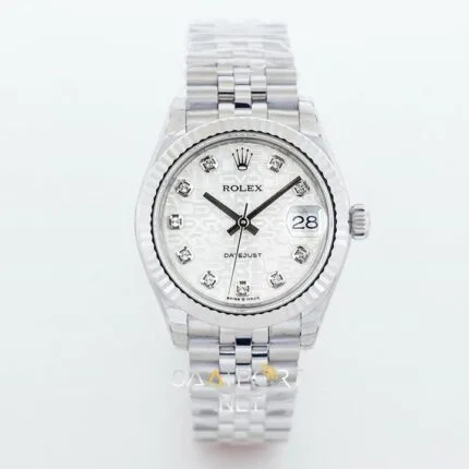 Rolex Datejust 36mm Sedef Kadran Baget Super Clone Eta