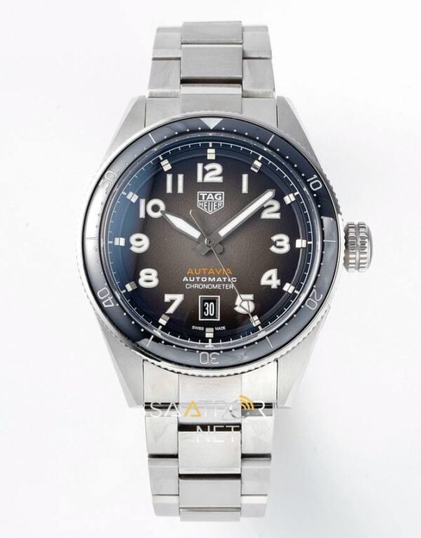 TAG Heuer Autavia 42mm Siyah Kadran Eta Saat
