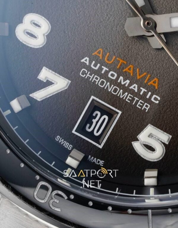 TAG Heuer Autavia 42mm Siyah Kadran Eta Saat (2)
