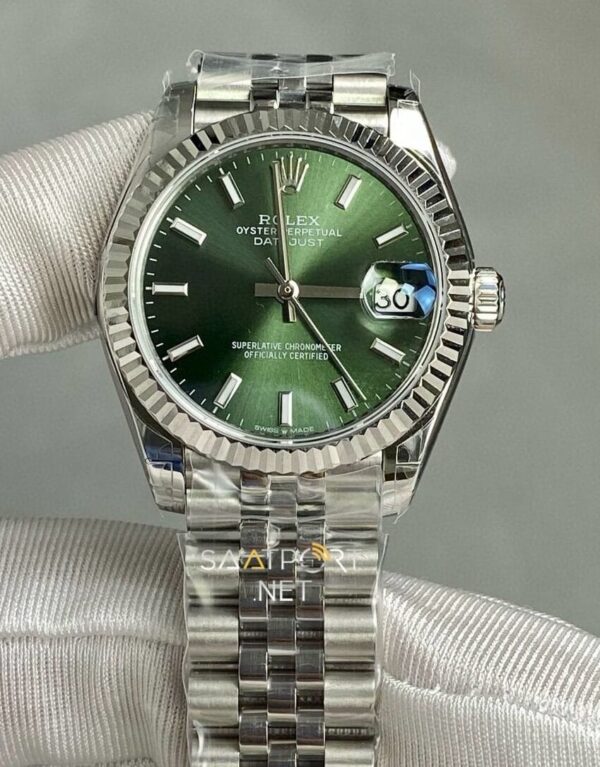Rolex Datejust 31mm 278274 Green Dial Jubilee Super Clone Eta