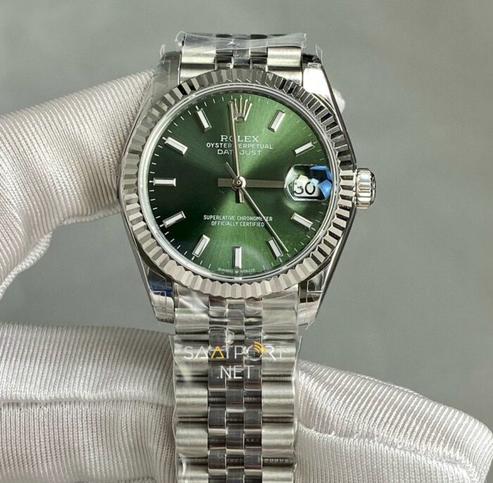 Rolex Datejust 31mm 278274 Green Dial Jubilee Super Clone Eta