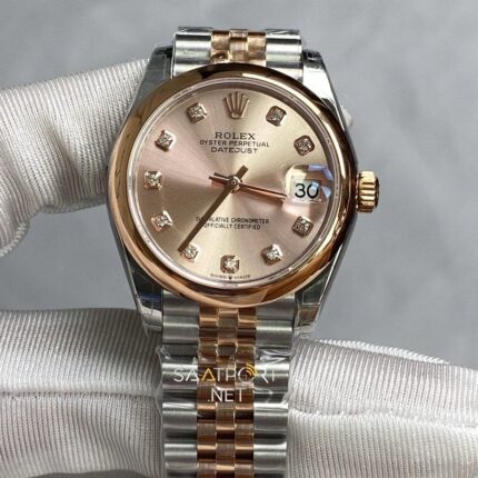 Rolex Datejust 31mm 116201 Pink Super Clone Eta