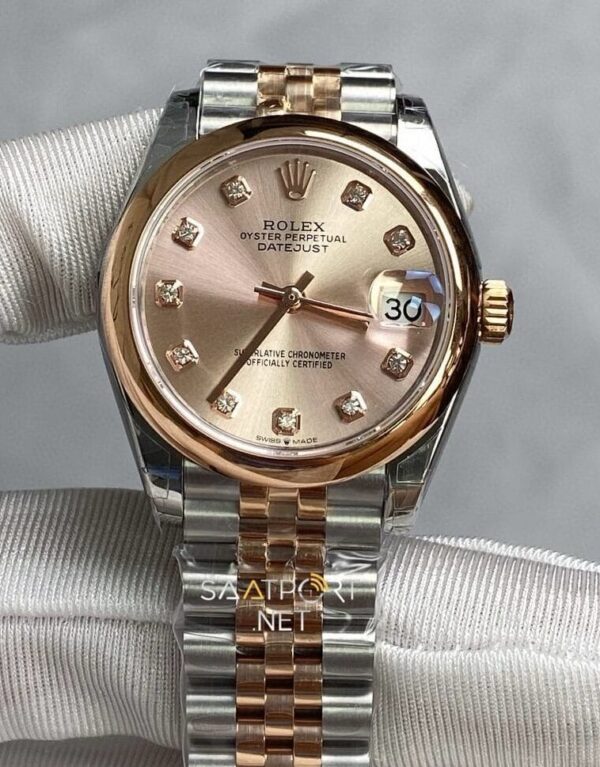Rolex Datejust 31mm 116201 Pink Super Clone Eta