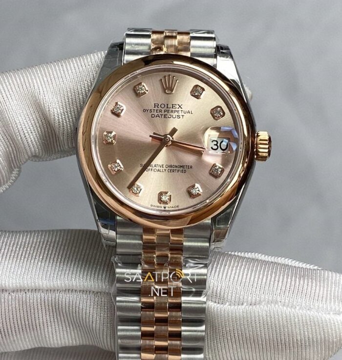 Rolex Datejust 31mm 116201 Pink Super Clone Eta