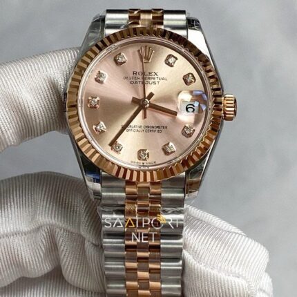 Rolex Datejust 31mm 126201 Pink Rose Super Clone Eta