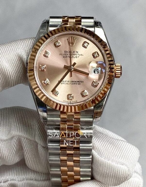 Rolex Datejust 31mm 126201 Pink Rose Super Clone Eta