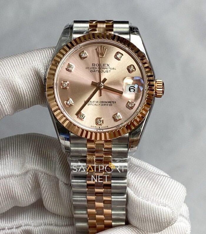 Rolex Datejust 31mm 126201 Pink Rose Super Clone Eta