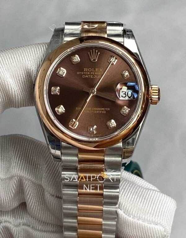 Rolex Datejust 31mm 278241 Everose Brown Super Clone Eta