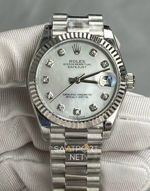 Rolex Datejust 31mm 79179 White Dial Jubilee Super Clone Eta