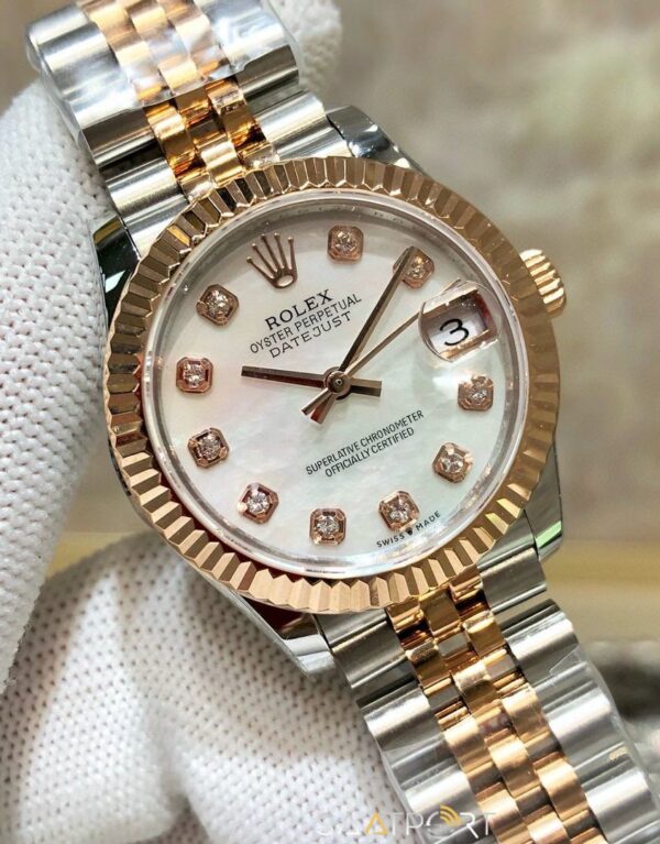 Rolex Datejust 31mm Sedef Kadran Jübile 278271 Super Clone Eta (2)