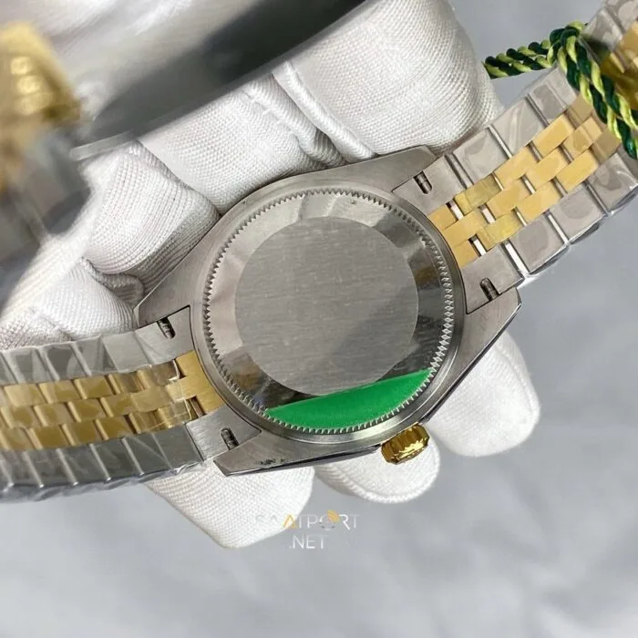 Rolex Datejust 31mm Yeşil Zeytin Pırlanta Kadran Super Clone Eta (6)