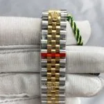 Rolex Datejust 31mm Yeşil Zeytin Pırlanta Kadran Super Clone Eta (7)
