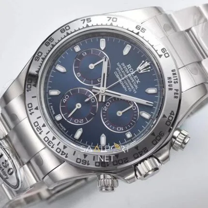 Rolex Daytona Blue 40 mm Clean 4130 Super Clone Eta