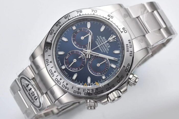 Rolex Daytona Blue 40 mm Clean 4130 Super Clone Eta