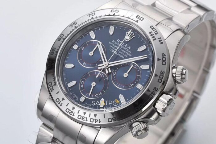 Rolex Daytona Blue 40 mm Clean 4130 Super Clone Eta