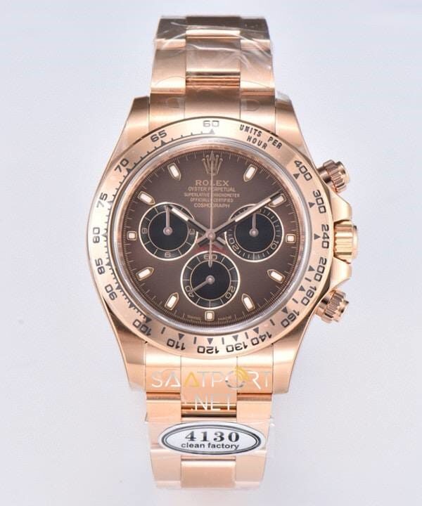 Rolex Daytona Rose Gold Clean DD4130 Super Clone Eta