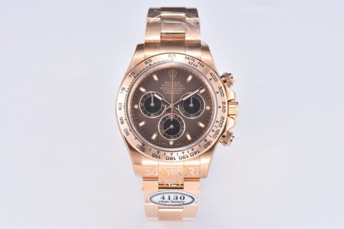 Rolex Daytona Rose Gold Clean DD4130 Super Clone Eta