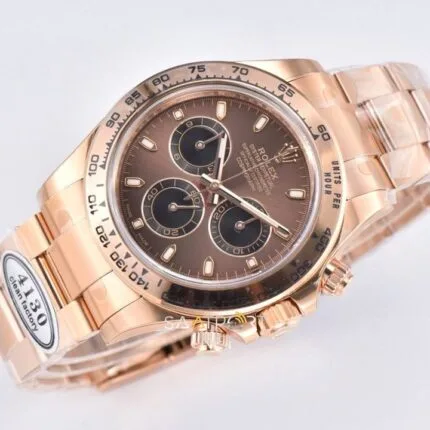 Rolex Daytona Rose Gold Clean DD4130 Super Clone Eta