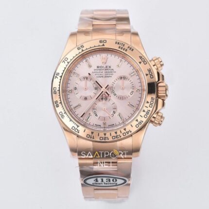 Rolex Daytona Sunduset Baguette Clean Super Clone Eta