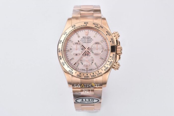 Rolex Daytona Sunduset Baguette Clean Super Clone Eta