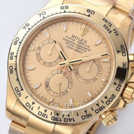 Rolex Daytona Full Gold Kadran 116518LN Super Clone Eta Clean (5)