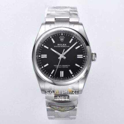 Rolex Oyster Perpetual 41mm Siyah Kadran Super Clone Eta Clean