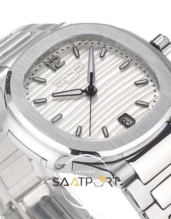 Patek Philippe Nautilus 7118 Beyaz Kadran 316F Çelik 35mm Eta
