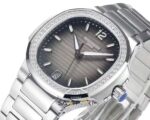 Patek Philippe Nautilus 7118 Gri Kadran Full Taş Bezel 35mm Eta